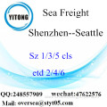 Shenzhen Port LCL Consolidation To Seattle